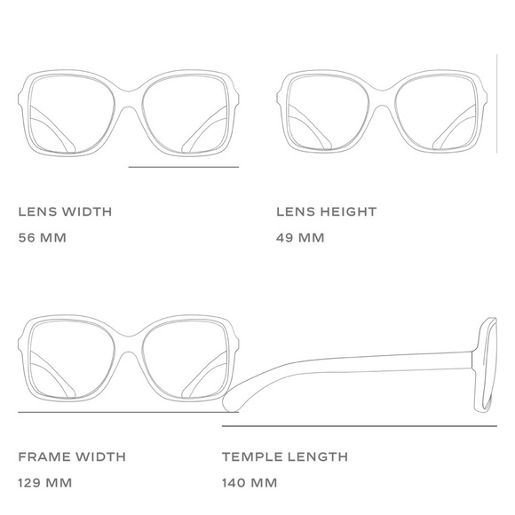 Authentic CHANEL Acetate Square Protective Screen  Eyewear Model 5408 main image 6